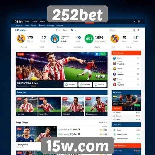 Experiência de usuário no site de apostas 252bet